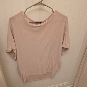 Michael Stars Light Pink Dolman Short Sleeve Knit Top